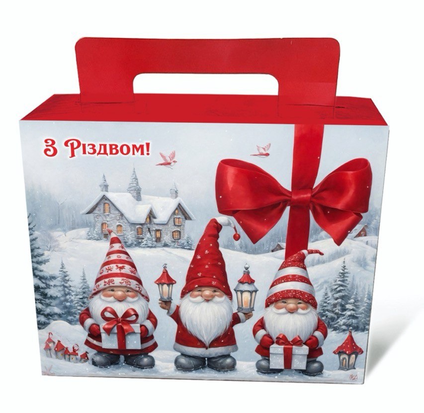 "КАЗКОВЕ ТРІО" Дитячий новорічний подарунок, SANTA, 808 г